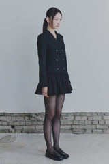LIORA JACKET DRESS black