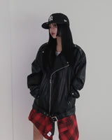 [UNISEX] APT オーバーサイズフィットライダージャケット