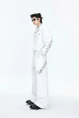 Embroidered Musical Trousers