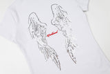 Ael Angel Wing Printed T-shirt