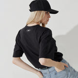 Silver Apple T-shirt (Black)