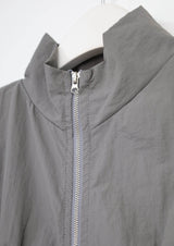 slim puff zip-up