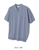 Air Cool Button Collar Short Pants Knit