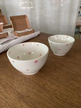 [Set] mellow tomato rice bowl + soup bowl
