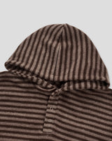Labeni Striped Brushed Hoodie