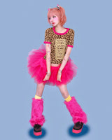 puff tutu mini skirt (4color)