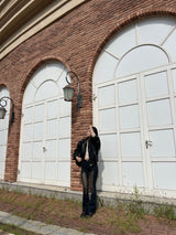 Y2K Vintage Washed Brownie Bootcut High Waist Long Pants