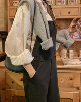 Renpo frill blouse
