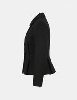 Luna Peplum Double Coat