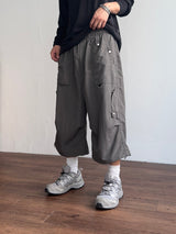 Strap Utility Nylon Bermuda Pants (3color) (No.968)