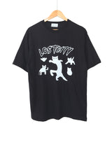 Black City Cat Short-Sleeved T-Shirt