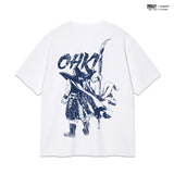 OHKI BACK VIEW T-SHIRT [WHITE]