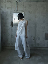Asib Unbalance Sleeveless Blouse