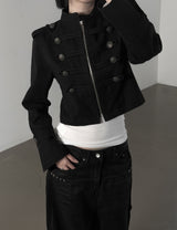 Keele Crop Napoleon Jacket