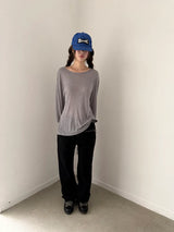 tencel loose cutting T 