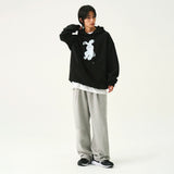 [UNISEX] トレーニングピンタックワイドパンツ