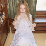 フローラルスリムスカーフ ピンク
