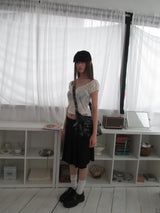 lace puff t