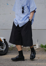 [SEMADE] Airy Nylon Fatigue Bermuda Pants