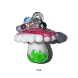 Trippy mushroom necklace.06 (5color)