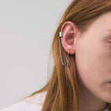 Men's two-pin earrings_B TIME EAR