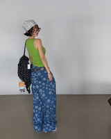 Dot dot string pocket backpack