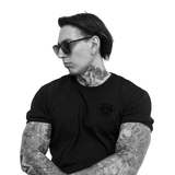 BX Armor Series | VOID™ Collection | Black-on-Black | 420 GSM Structure Tee