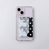 【MADE】 ミャオカードスマホケース - ホワイト