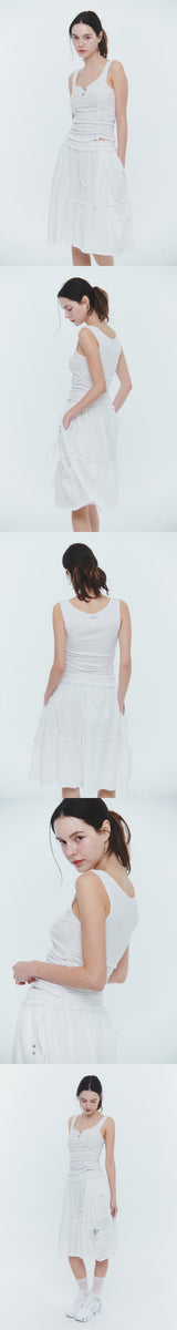 エンジェルバミューダパンツ white