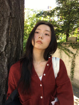 Bonf Cashmere Pocket Cardigan