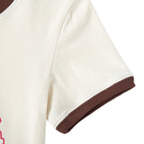 Future Friend Slim Fit T-Shirt Vanilla Choco