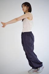 Silky jogger pants, Midnight blue