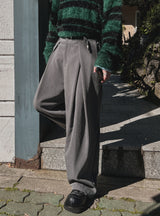 Light maxi wide slacks