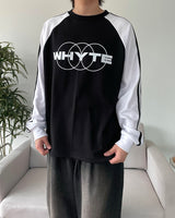 Print Raglan Track Long Sleeve