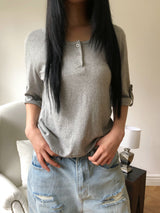 ペント ロールアップ 7スリーブTシャツ
