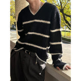 [F/W] ストライプアンゴラウォーマーニット(4色)