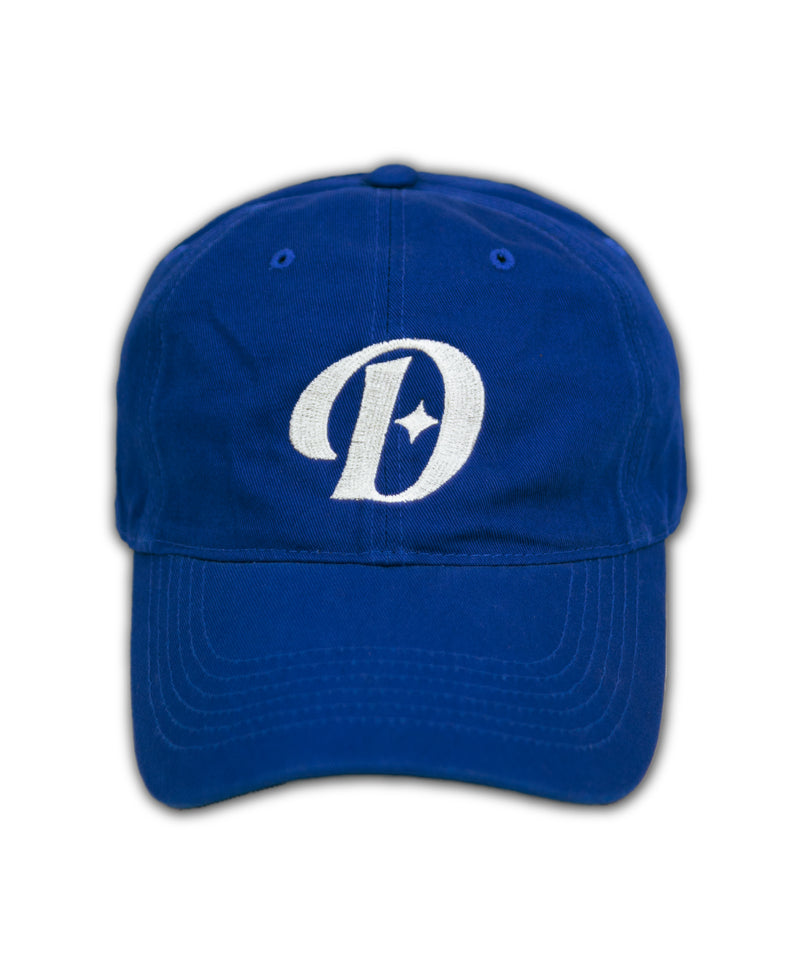D LOGO BALL-CAP_BLUE
