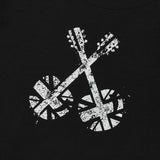UNION JACK CROP T-SHIRT - BLACK 