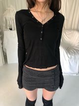Button folding shorts