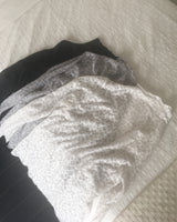 ナユフラワーレースタートルネックロングスリーブTシャツ