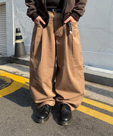 ワイドプリーツバルーンパンツ