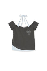 agクロスTシャツ (dark grey)