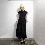 VOLUME POCKET STRUCTURED SKIRT