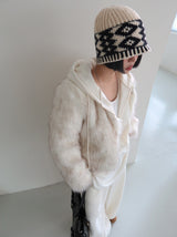 Argyle beanie bucket hat