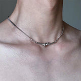 ASCLO Loop Snake Chain Necklace