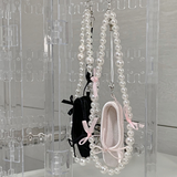 balletcore toe shoes key ring
