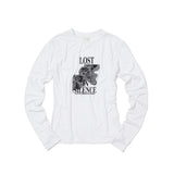  Lost in Silence long-sleeved (WHITE)
