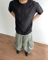 Vintage Crack Short-Sleeved T-Shirt