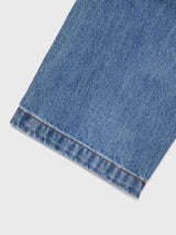 Tapered Round Denim Pants Indigo