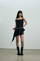 NYX MINI DRESS / BLACK